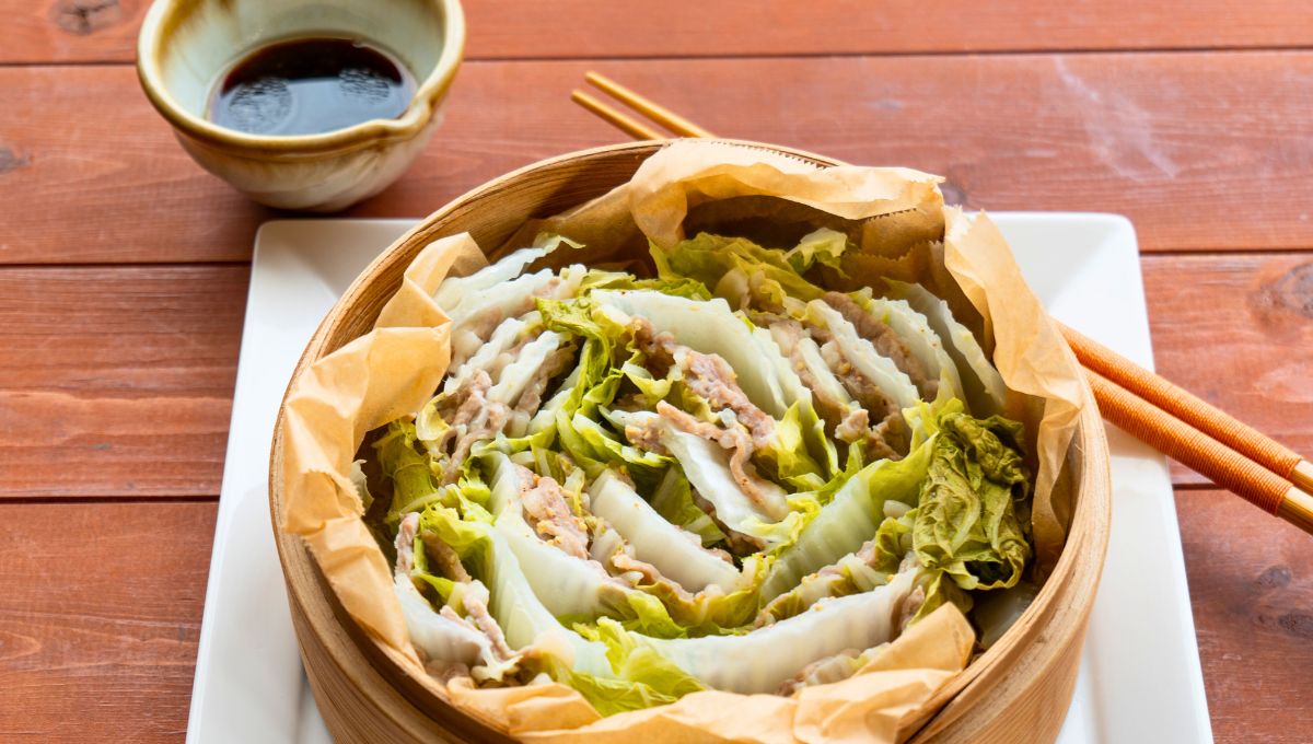 豚肉 白菜 ミルフィーユ