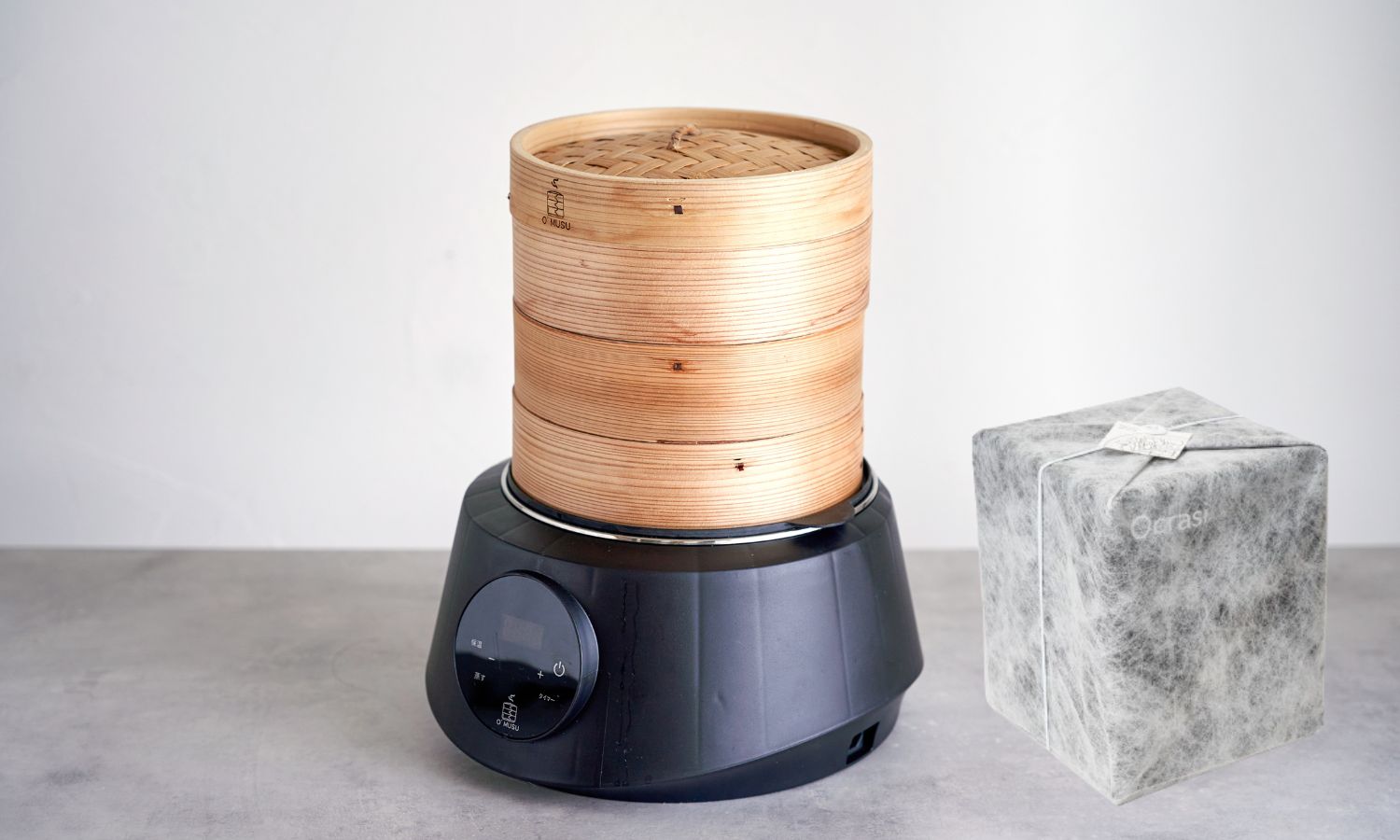 新モデル 電気蒸し器O’MUSU -オムス- (3営業日以内に発送)