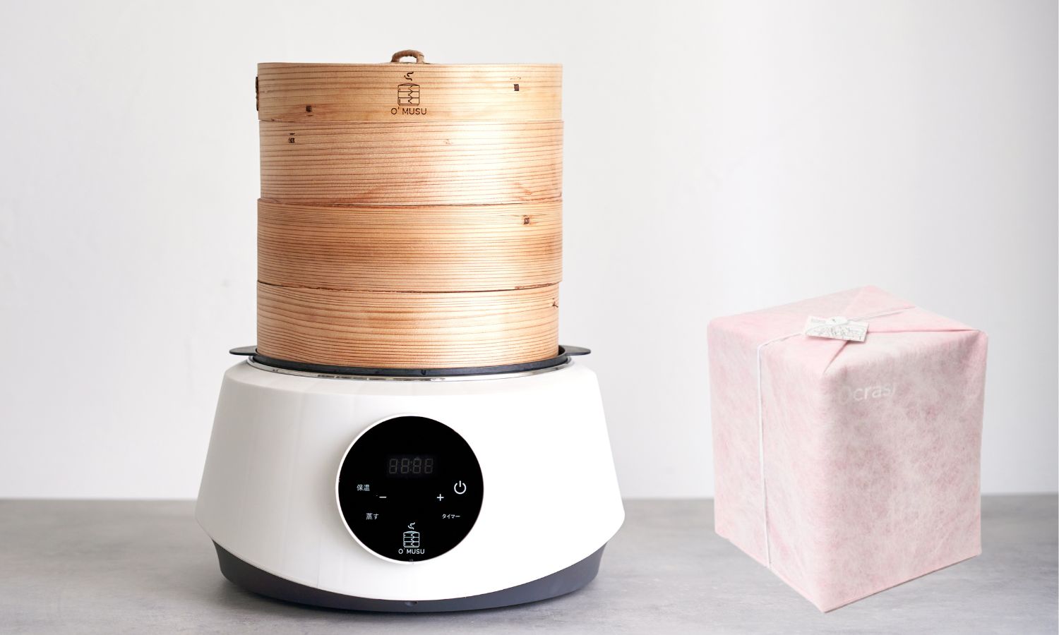 Oclasi O'MUSU電気蒸し器 ホワイト せいろ 電気蒸し器O'MUSU オムス – Ocrasi 公式オンラインストア