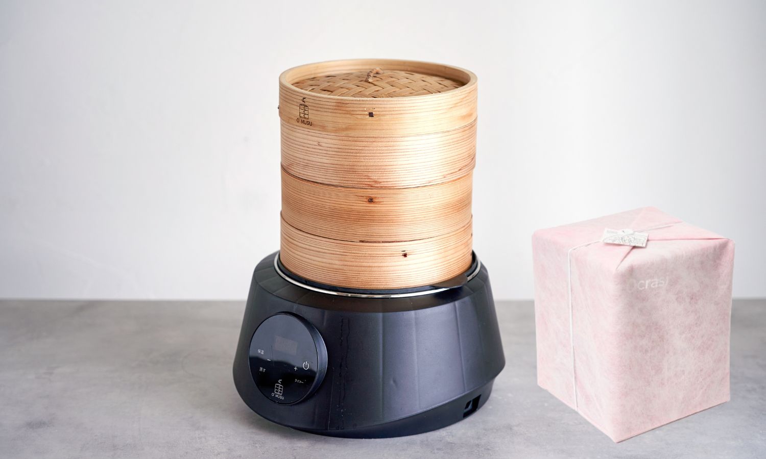 O’MUSUオムス　電気蒸し器　21cm せいろ 電気蒸し器O'MUSU オムス – Ocrasi 公式オンラインストア